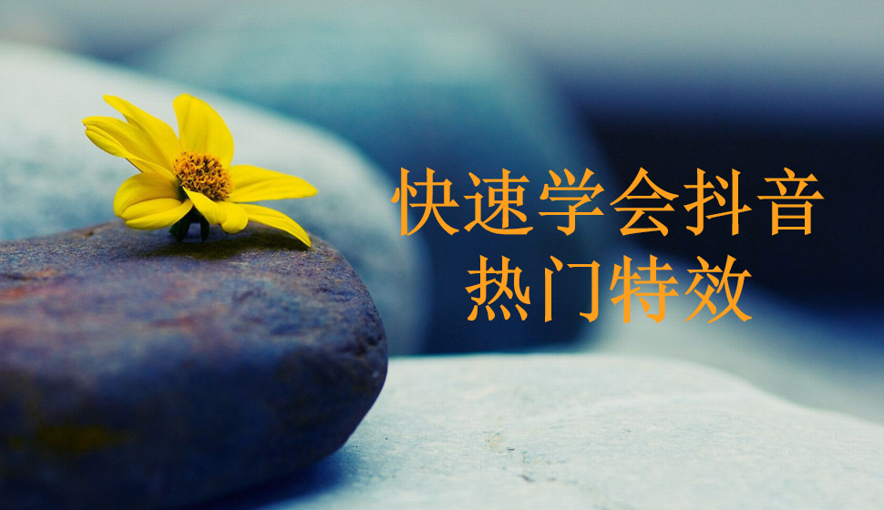 快速學(xué)會(huì)抖音熱門(mén)特效