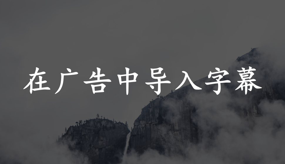 EDIUS Pro 8  在廣告中導(dǎo)入字幕